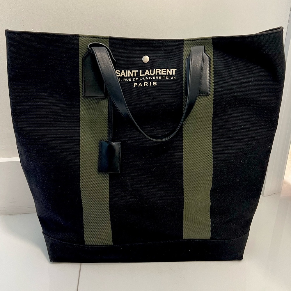 Saint Laurent Linen Handbag